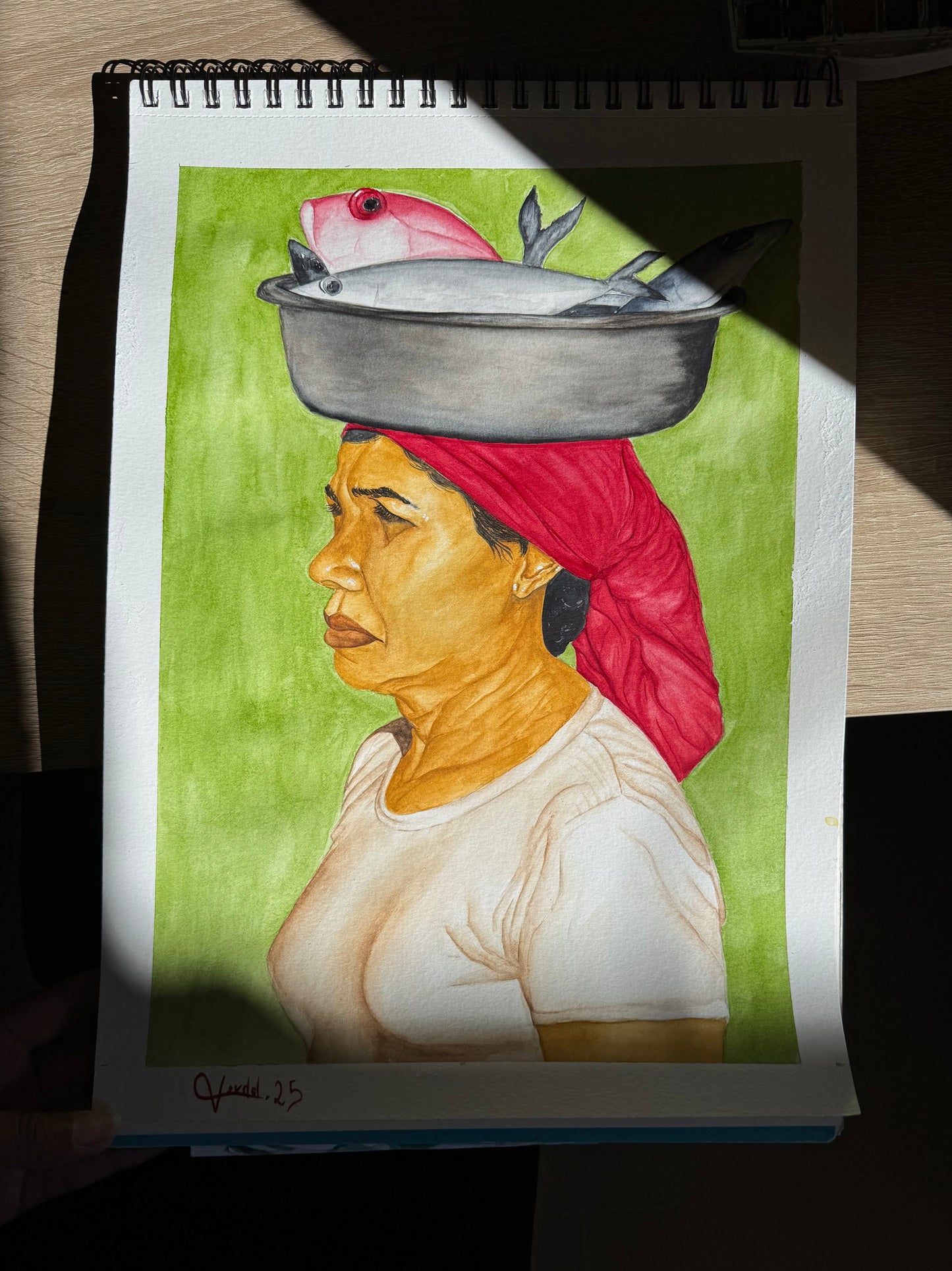 La dame aux poissons