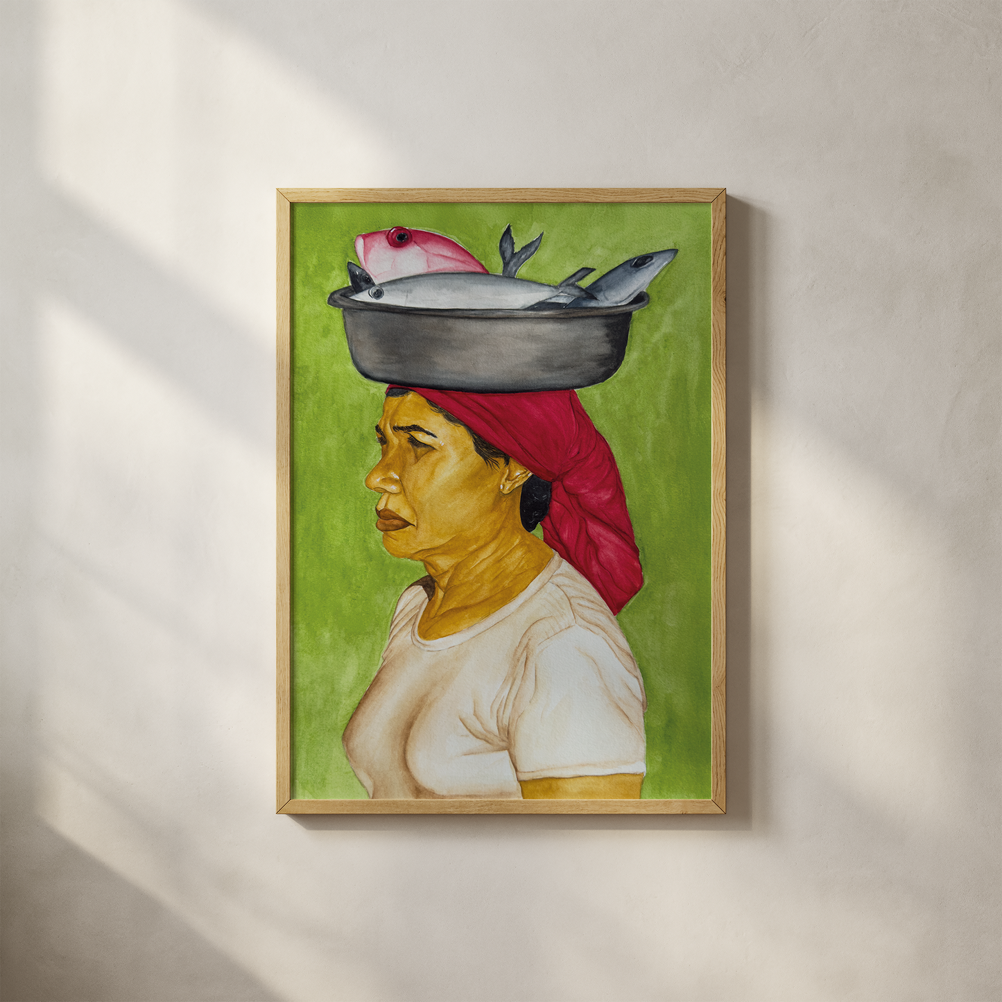 La dame aux poissons